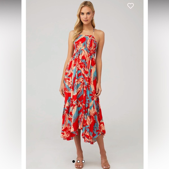 Free People Dresses & Skirts - Free People heat wave floral print high low dress